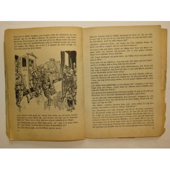 Kriegsbücherei der deutschen Jugend, Heft 34, “Così stürmten wir Lüttich”. Espenlaub militaria